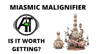 Miasmic Malignifier  Death Guard Fortification  Rules Review and Tactics [upl. by Bornstein]