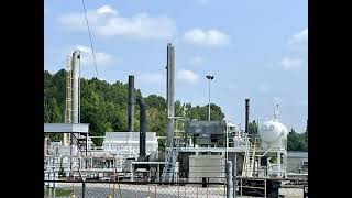 Midcoast Energy Longview Gas Processing Plant Gregg County TX July 2021 [upl. by Kimber891]