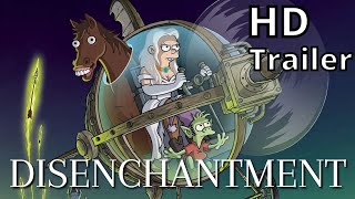 DISENCHANTMENT season 4 2022 new trailer [upl. by Littell]