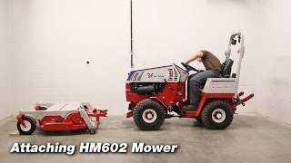 How to Connect Attachments to Ventrac 4500 Tractors [upl. by Leid842]