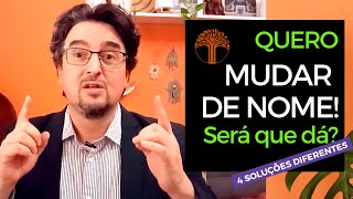 COMO MUDAR O NOME EM CARTÓRIO  Entendendo a Retificação de Registro Civil [upl. by Lleruj]