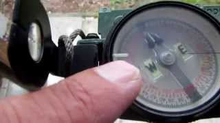 How to use a compass to set up a Satellite Dish [upl. by Yelyac]