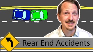 Rear End Accidents Adjuster Explains [upl. by Ridglea]