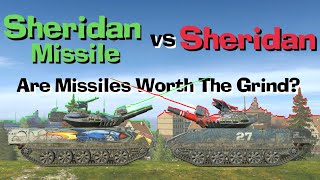 WOT Blitz Face Off  Sheridan Missile vs Sheridan [upl. by Sherri]