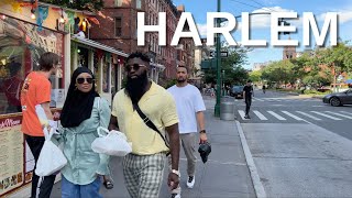 NEW YORK CITY Walking Tour 4K HARLEM [upl. by Aran]