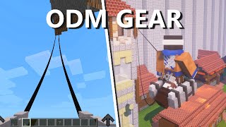 Attack on Titan ODM Gear Mod Minecraft [upl. by Elok]