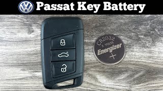 Volkswagen Passat Key Fob Battery Replacement 2010  2017 [upl. by Lebatsirhc291]