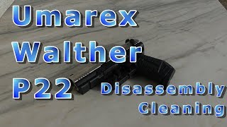 Umarex Walther P22  disassembly cleaning assembly [upl. by Oler479]