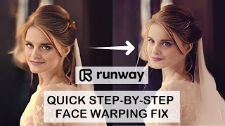 Runway ML Face MorphingWarping EASY FIX  Full Tutorial [upl. by Sella]