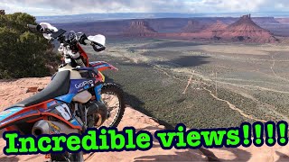 Moab Green River and Caineville dirt bike riding Everyones bucket list trip [upl. by Borden]