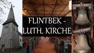 Flintbek  D  SH  RD  luth Kirche Kirche Orgel amp Glocken [upl. by Giustino7]