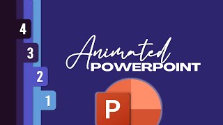 How to Make Animated Slides in PowerPoint  Stepbystep PowerPoint Tutorial [upl. by Aehsat]