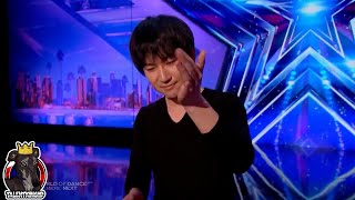 Will Tsai Full Performance amp Story  Americas Got Talent 2017 Auditions Week 1 S12E01 [upl. by Oinotna]