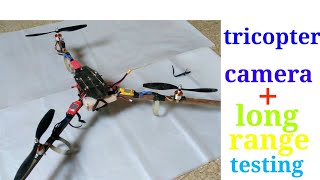 tricopter camera  long rang test [upl. by Kenaz]