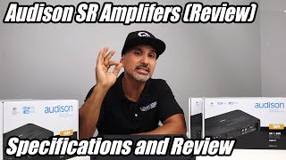 Audison SR1500 SR4300 SR4500 and SR5600 amplifers Review [upl. by Naamann]