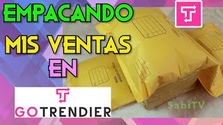 🧿Empacando MIS VENTAS EN GOTRENDIER❣️reynachic Míralo [upl. by Dnomrej]