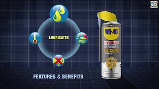 Why Use WD40 Specialist Silicone  Toolstation [upl. by Keslie]