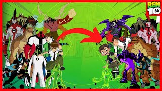 Ben 10 vs Reboot Full Comparison  All characters [upl. by Galina]