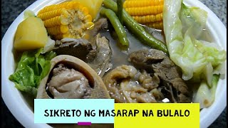 Classic Bulalo Recipe  Easy Bulalo recipe  Beef Bone marrow soup [upl. by Leiram]