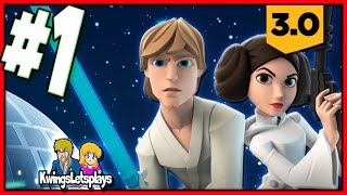 Disney Infinity 30  Star Wars Part 1 Rise Aganist the Empire PS4 Gameplay [upl. by Anailuy]