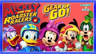 Mickey amp The Roadster Racers RacingDriving Game All Characters  Disney Junior App For Kids [upl. by Gare667]