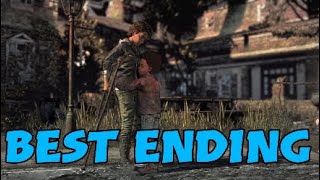 The Walking Dead The final season episode 4 Best ending  Louis and Violet live [upl. by Esnofla]