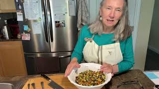 Black Bean Wheat Berry Salad [upl. by Sirkin]