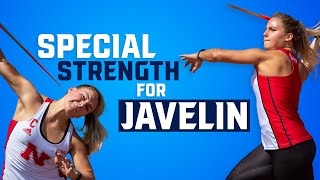 Javelin Special Strength Exercises with NCAA D1 Coach [upl. by Mcfarland]