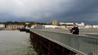 Sea Fishing From Hastings Pier [upl. by Judus790]