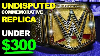 DIY  WWE Undisputed Replica under 300 [upl. by Leveroni607]