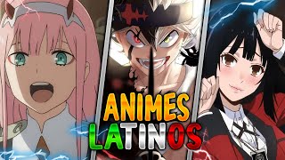 TOP 10 ANIMES CON AUDIO LATINO 2021 [upl. by Sidman]