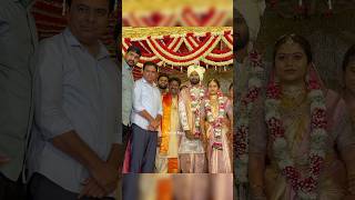 Ktr  Cm Revanth Reddy  Deputy Cm At Talasani Srinivas Yadav Daughters Marrige ktr revanthreddy [upl. by Anailuig]