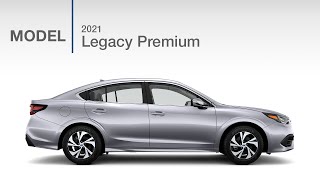 2021 Subaru Legacy Premium  Trim Review [upl. by Essyla981]