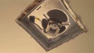 How To Replace a Bathroom Ceiling Fan  Broan 671 Easy and Simple Tutorial [upl. by Jacoby]