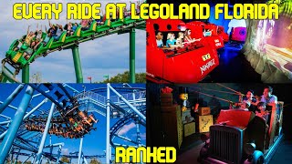 All Rides at Legoland Florida RANKED [upl. by Akihsan]