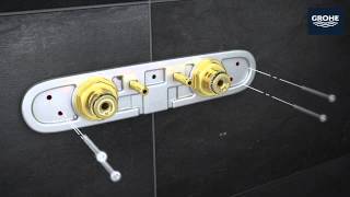 GROHE  Comment installer le système Rainshower SmartControl [upl. by Chastity130]