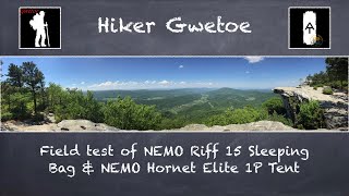 Gear Review NEMO Riff 15 Sleeping Bag amp NEMO Hornet Elite 1p Tent Field Test [upl. by Christan]