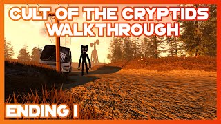 Cult Of The Cryptids Walkthrough  Roblox [upl. by Ynohtnaleahcim]