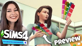 Lohnt sich Die Sims 4 Traumhaftes Innendesign  Preview Gameplay Inhalte  simfinity [upl. by Cheslie]