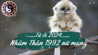 Tử vi tuổi Nhâm Thân 1992 nữ mạng năm 2024 [upl. by Nam]