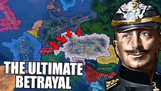 What If The German Empire Betrayed Austria Hungary HOI4 [upl. by Atiniv]