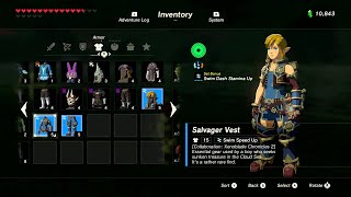 Where to find Salvager Armor  The Legend of Zelda Breath of the Wild [upl. by Yeniar658]