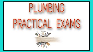 Plumbing Practical Problem Exam [upl. by Aldric]