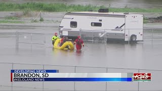 Water rescue at Husets Speedway [upl. by Haduj278]