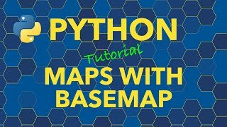 Python Geographic Maps with Matplotlib Basemap [upl. by Zenia]