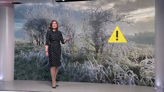 Helen Willetts  BBC Weather 13Dec2022 [upl. by Maer]