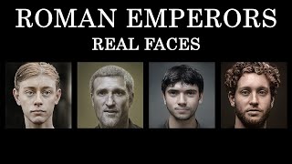 Roman Emperors  Real Faces  Ancient Rome [upl. by Ehcram28]