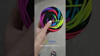 Merry Go Round Long color change cake Yarn Ganga Acrowools Pradhan stores [upl. by Platas]