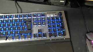 Roccat Vulcan series keyboard Creating a macro and assigning a key to it [upl. by Tabatha]