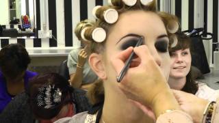 1920s Period MakeUp Demonstration [upl. by Bernadine387]